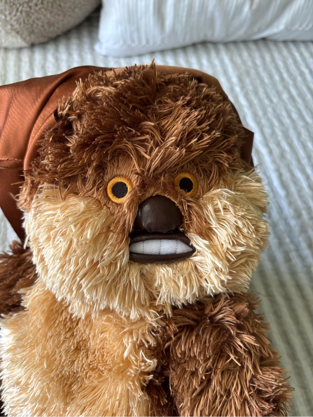 Disney Parks 2025 Star Wars Wicket the Ewok Plush Backpack - Picture 9 of 16